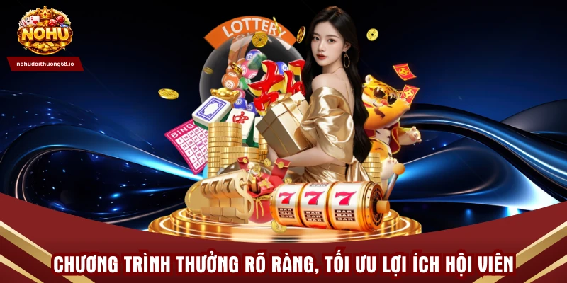 Chương trình thưởng rõ ràng, tối ưu lợi ích hội viên